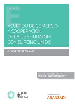 portada Acuerdo de Comercio y Cooperación de la ue y Euratom con el Reino Unido (Monografía)