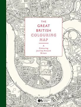 portada The Great British Colouring Map: A Colouring Journey Around Britain (Colouring Books)