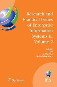 portada research and practical issues of enterprise information systems ii, volume 2: ifip tc 8 wg 8.9 international conference on research and practical issu (in English)
