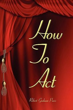 portada how to act (en Inglés)