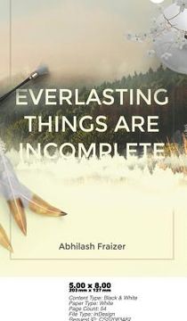 portada Everlasting Things Are Incomplete