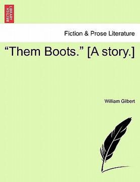 portada "them boots." [a story.] (in English)