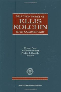 portada Selected Works of Ellis Kolchin With Commentary (Collected Works Series) 