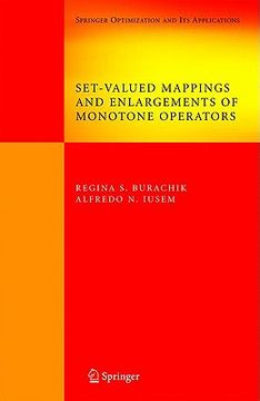 portada set-valued mappings and enlargements of monotone operators (en Inglés)