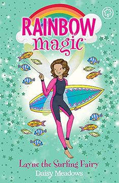 portada Layne the Surfing Fairy: The Gold Medal Games Fairies Book 1 (Rainbow Magic) (en Inglés)