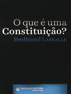 portada O Que É Uma Constituição? (Em Portuguese do Brasil)