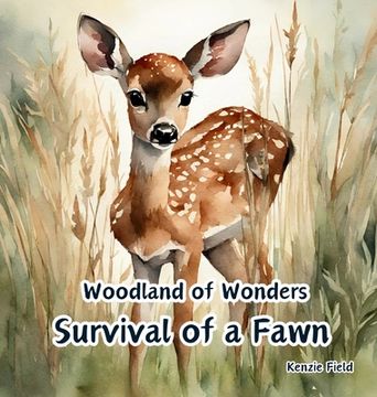 portada Survival of a Fawn: Survival of a Fawn: Woodland of Wonders Series: Captivating poetry and stunning illustrations about a young deer and h (en Inglés)