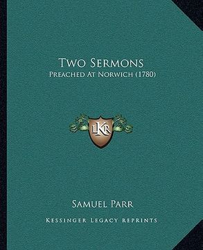 portada two sermons: preached at norwich (1780)