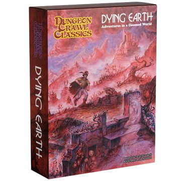 portada Dungeon Crawl Classics Dying Earth Boxed set (en Inglés)