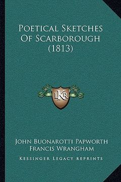 portada poetical sketches of scarborough (1813) (en Inglés)