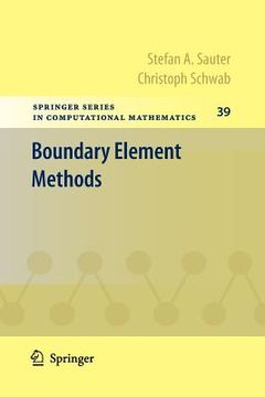 portada boundary element methods (en Inglés)