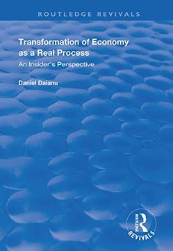 portada Transformation of Economy as a Real Process: An Insider's Perspective (en Inglés)
