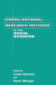 portada Cross National Research Methods (en Inglés)