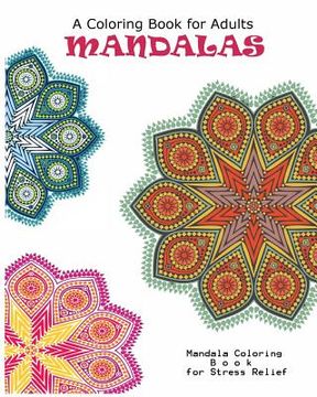 portada Mandala: Adult Coloring Book: Mandala: Coloring For Relax (in English)