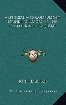 portada artificial and compulsory drinking usages of the united kingdom (1844) (in English)
