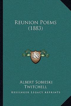 portada reunion poems (1883) (en Inglés)
