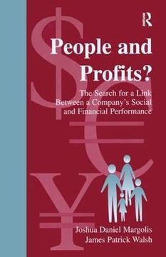 portada People and Profits?  The Search for a Link Between a Company's Social and Financial Performance (Lea's Organization and Management (Paperback))