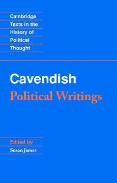 portada Margaret Cavendish: Political Writings Paperback (Cambridge Texts in the History of Political Thought) (en Inglés)