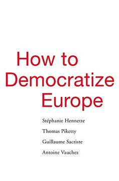 portada How to Democratize Europe (in English)