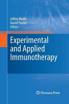 portada Experimental and Applied Immunotherapy (en Inglés)