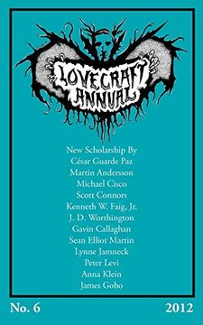portada Lovecraft Annual no. 6 (2012) (en Inglés)