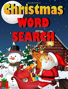 portada Christmas Word Search. Easy Large Print Puzzle Book for Adults , Kids & Everyone for the 25 Days of Christmas. (in English)