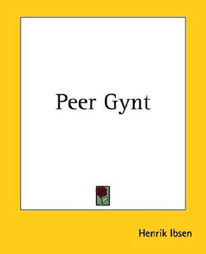 portada peer gynt (en Inglés)