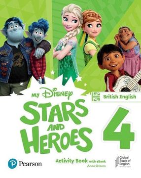 portada My Disney Stars and Heroes British Edition Level 4 Activity Book With Ebook (in English)