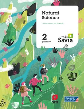 portada Natural Science. 2 Primary. Más Savia. Madrid 