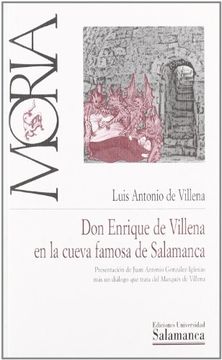 portada Don Enrique de Villena en la cueva famosa de Salamanca (Moria) (in Spanish)