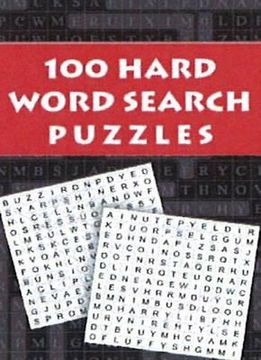portada 100 hard word search puzzles