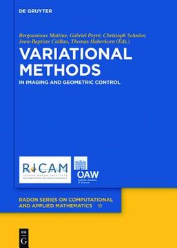 portada Variational Methods: In Imaging and Geometric Control (en Inglés)
