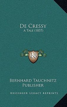 portada de cressy: a tale (1857) (in English)