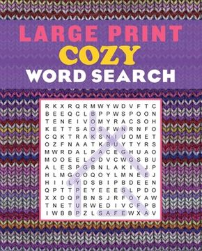portada Large Print Cozy Word Search (Large Print Puzzle Books) 