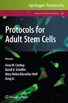 portada Protocols for Adult Stem Cells (Methods in Molecular Biology, 621) (en Inglés)