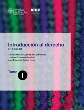 portada Introducciã³N al Derecho Quinta Ediciã³N, Tomo i de Carmen Marã­A Gutiã©Rrez de Colmenares(Editorial Cara Parens)