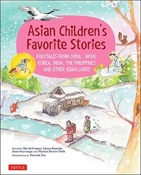 portada Asian Children's Favorite Stories: Folktales From China, Japan, Korea, India, the Philippines and Other Asian Lands (in English)
