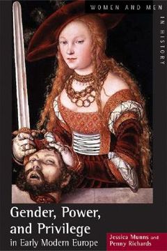 portada gender, power and privilege in early modern europe: 1500 - 1700