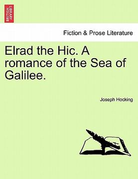 portada elrad the hic. a romance of the sea of galilee.