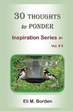 portada 30 Thoughts to Ponder: Inspiration Series # 1 (en Inglés)