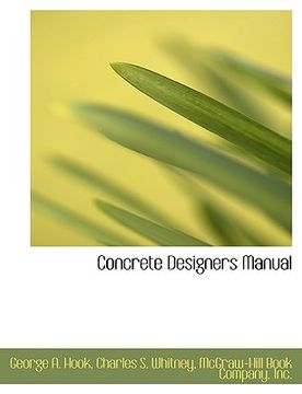 portada concrete designers manual (en Inglés)