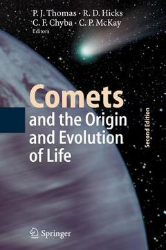 portada comets and the origin and evolution of life (en Inglés)