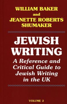 portada Jewish Writing: A Reference and Critical Guide to Jewish Writing in the UK Vol. 2 (in English)