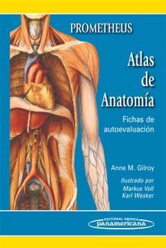 portada Prometheus. Atlas de Anatomía. Fichas de Autoevaluación (in Spanish)