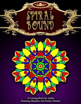 portada SPIRAL BOUND MANDALA COLORING BOOK - Vol.6: women coloring books for adults (in English)