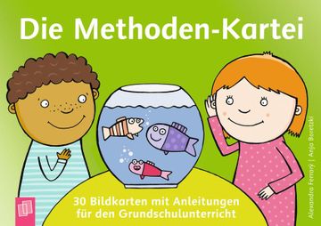 portada Die Methoden-Kartei: 30 Bildkarten mit Anleitungen für den Grundschulunterricht (en Alemán)