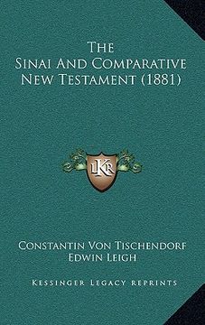 portada the sinai and comparative new testament (1881) (en Inglés)