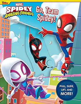 portada Marvel: Spidey and his Amazing Friends: Go, Team Spidey! (Multi-Novelty) (en Inglés)