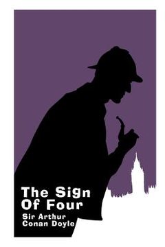 portada The Sign of Four - Large Print Edition: A Sherlock Holmes Novel (in English)