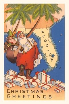 portada Vintage Journal Christmas Greetings from Florida (en Inglés)